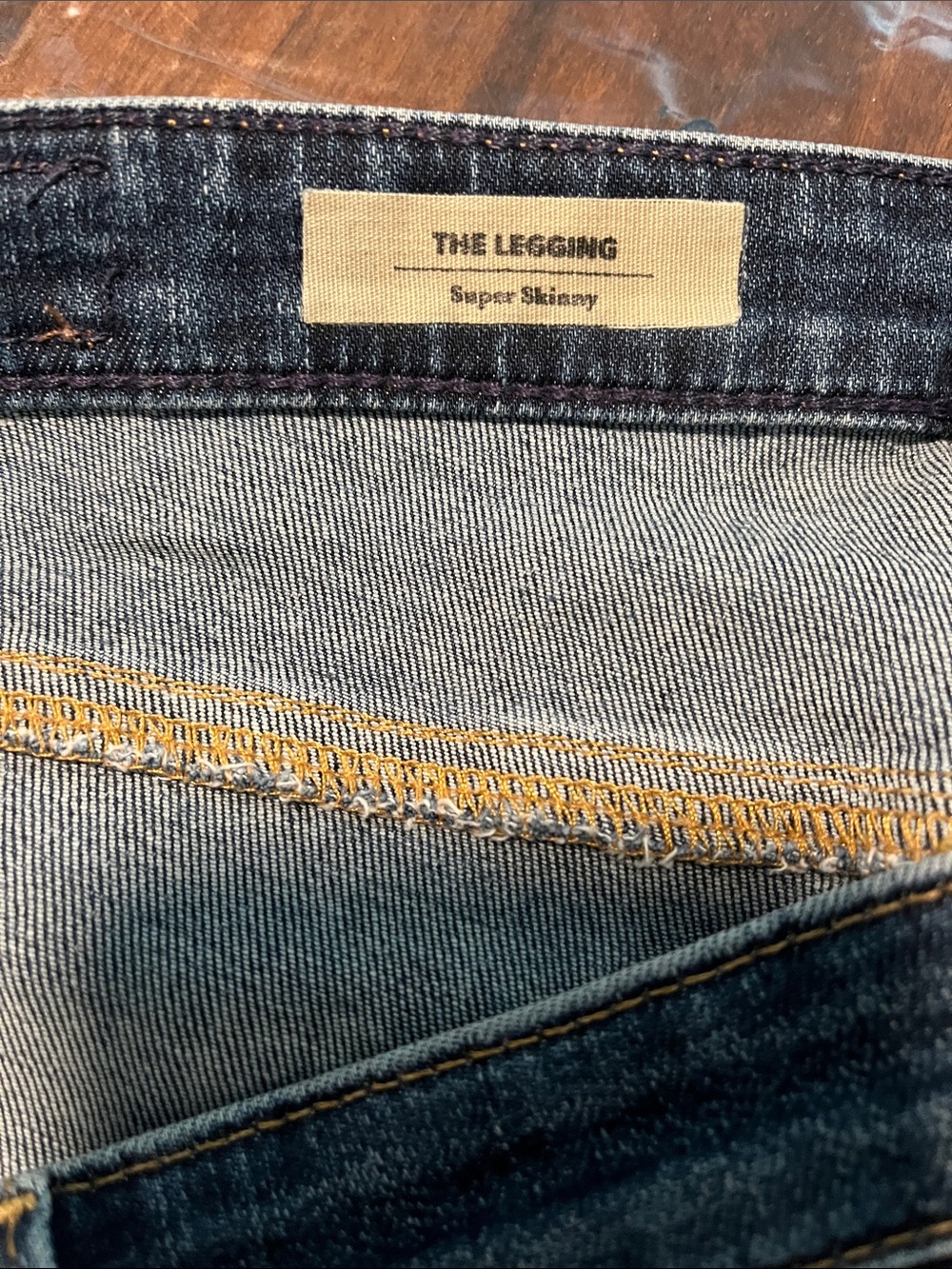 Ag Adriano Goldschmied Dark Blue Skinny Jeans - Picture 9 of 16